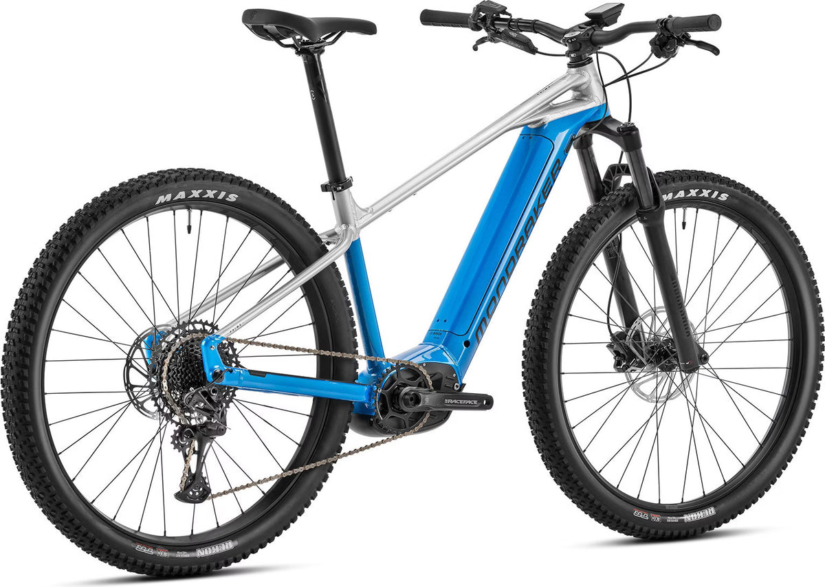 Mondraker Prime 29 VTT Électrique Semi-Rigide SRAM 12V Bosch 120 Nm 625 Wh Bleu/Argent
