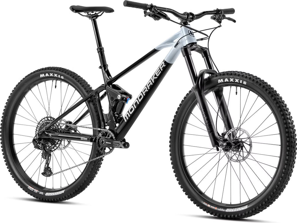 VTT Tout-Suspendu Mondraker Raze – Sram SX Eagle 12V, RockShox 35 Gold 150mm, 29'' Noir / Blanc