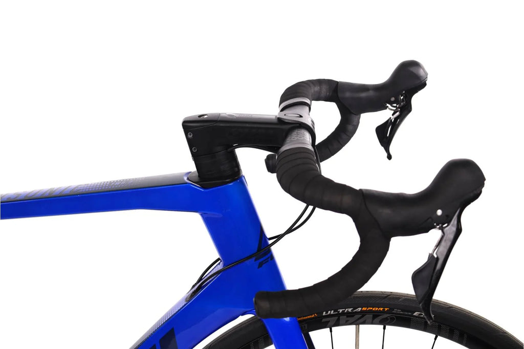Fuji Transonic 2.3 – Vélo de Route Aéro Carbone Shimano 105/Ultegra Disque – Taille 58
