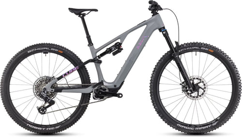 Cube AMS Hybrid One44 C:68X TM 400X 29'' VTT Électrique Tout-Suspendu SRAM 12V Bosch 60 Nm 400 Wh Gris Vert Swamp 2025