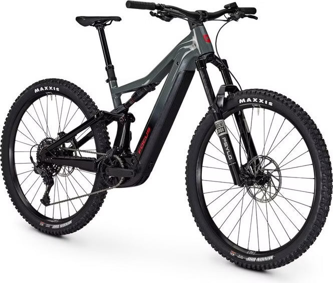 VTT Électrique Tout-Suspendu Focus JAM² 6.7 – Bosch CX 85Nm, 600Wh, Shimano Cues 10V, 29'' Gris 2025