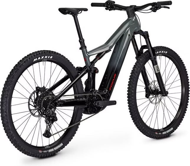 VTT Électrique Tout-Suspendu Focus JAM² 6.7 – Bosch CX 85Nm, 600Wh, Shimano Cues 10V, 29'' Gris 2025