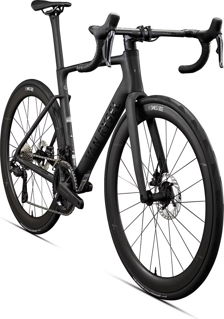 Vélo de Route Van Rysel RCR Pro Shimano Ultegra Di2 12V 700 mm Noir Carbon Raw