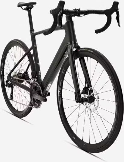 Vélo de Route Électrique Van Rysel E-EDR CF II Shimano 105 Di2 Vert Kaki