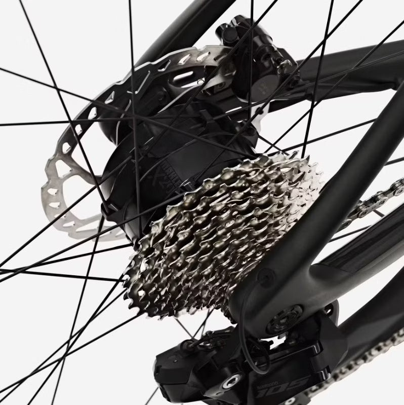 Vélo de Route Électrique Van Rysel E-EDR CF II Shimano 105 Di2 Vert Kaki