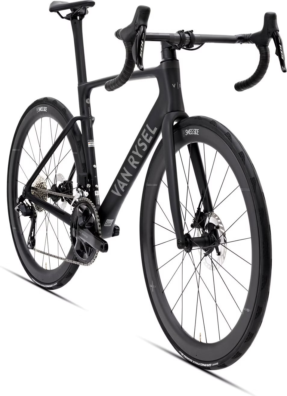 Vélo de Route Van Rysel RCR Shimano 105 Di2 12V 700 mm Noir