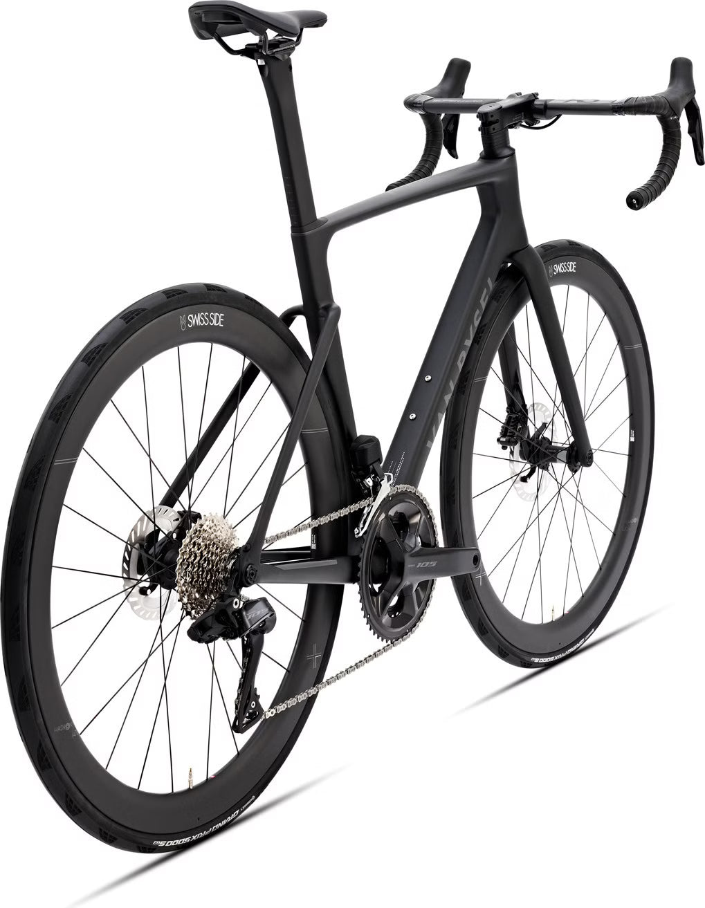 Vélo de Route Van Rysel RCR Shimano 105 Di2 12V 700 mm Noir