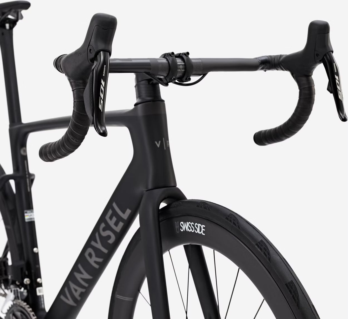 Vélo de Route Van Rysel RCR Shimano 105 Di2 12V 700 mm Noir