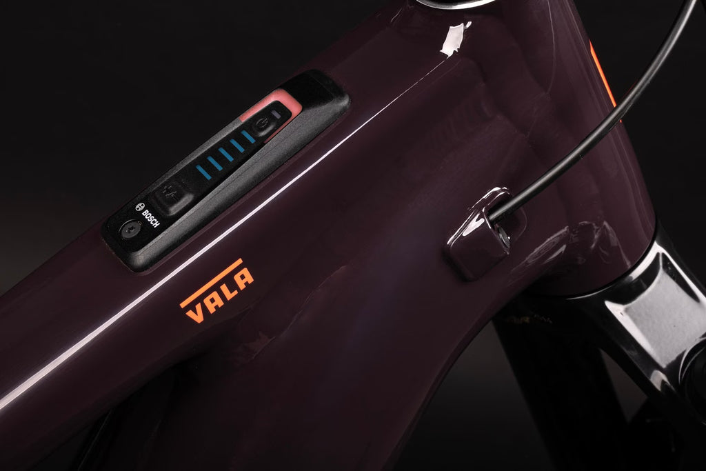 VTT Électrique Tout-Suspendu Santa Cruz Vala AL – Bosch CX Gen.5 120Nm, 600Wh, Shimano Deore 12V, MX 29/27.5'' Stormbringer Purple 2026