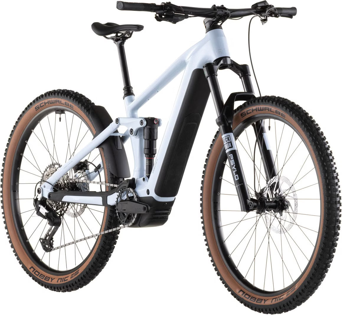 Cube Stereo Hybrid One44 EX 800 – VTT Électrique Aluminium Bosch 800Wh 120 Nm SRAM Eagle 12v 29" – Bleu Ice 2026