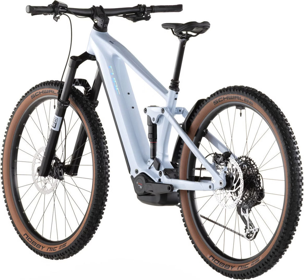 Cube Stereo Hybrid One44 EX 800 – VTT Électrique Aluminium Bosch 800Wh 120 Nm SRAM Eagle 12v 29" – Bleu Ice 2026