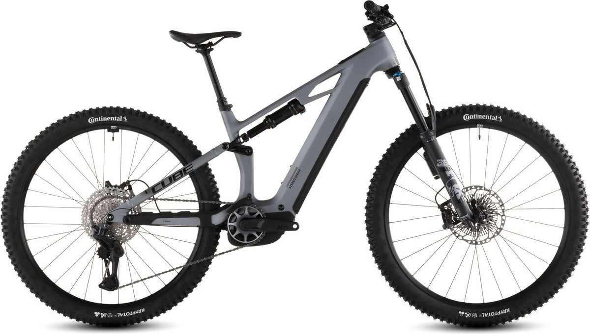 Cube Stereo Hybrid One44 HPC SLX Evo 800 29'' VTT Électrique Tout-Suspendu Shimano Di2 12V Bosch 120 Nm 800 Wh Gris Slate 2026