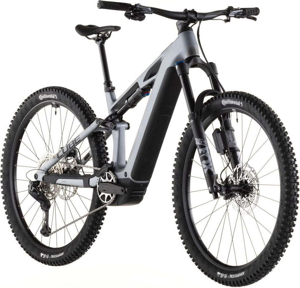 Cube Stereo Hybrid One44 HPC SLX Evo 800 29'' VTT Électrique Tout-Suspendu Shimano Di2 12V Bosch 120 Nm 800 Wh Gris Slate 2026