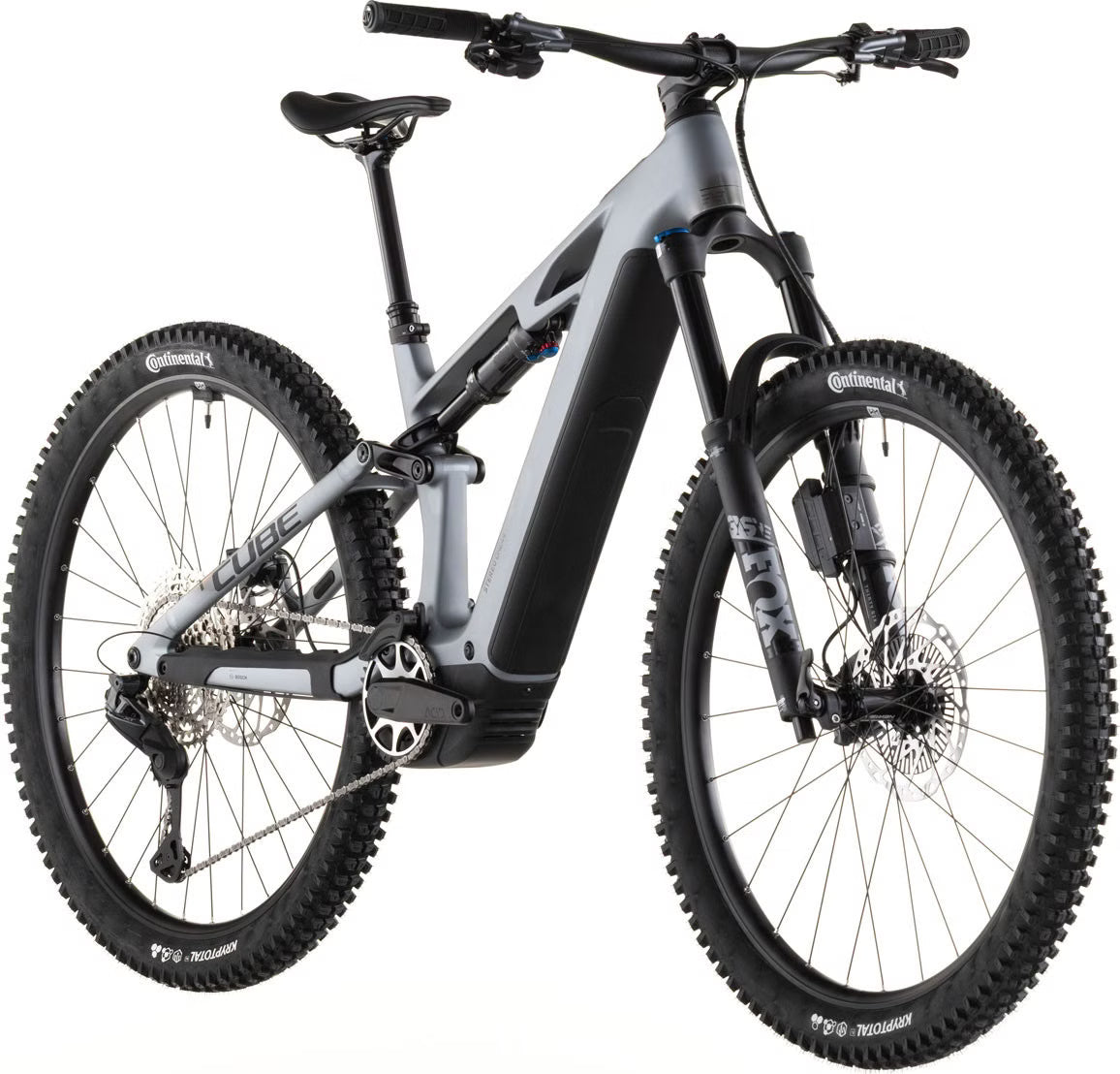 Cube Stereo Hybrid One44 HPC SLX Evo 800 29'' VTT Électrique Tout-Suspendu Shimano Di2 12V Bosch 120 Nm 800 Wh Gris Slate 2026