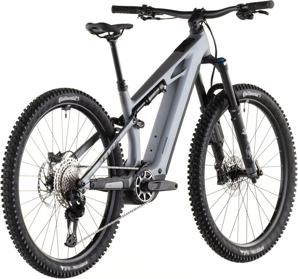 Cube Stereo Hybrid One44 HPC SLX Evo 800 29'' VTT Électrique Tout-Suspendu Shimano Di2 12V Bosch 120 Nm 800 Wh Gris Slate 2026