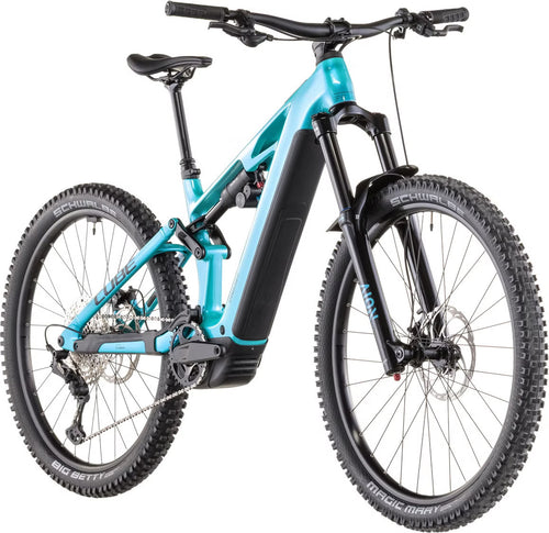 Cube Stereo Hybrid One77 HPC Race 800 – VTT Électrique Carbone Bosch 800Wh 120 Nm Shimano XT 12v Mullet 29"/27.5" – Bleu Swimming Pool 2026