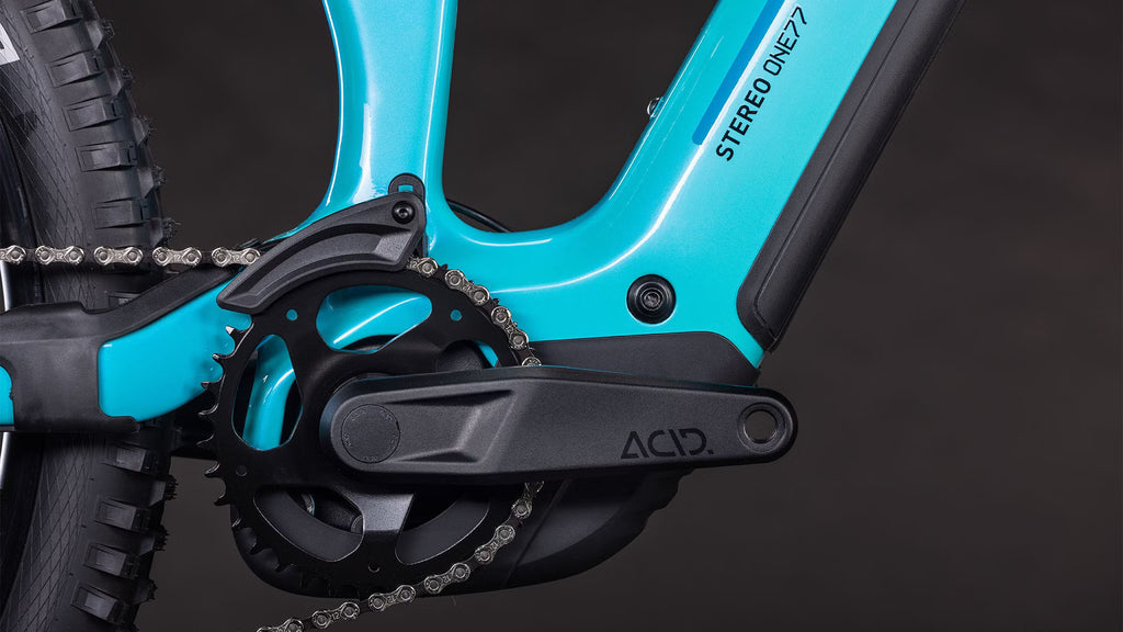 Cube Stereo Hybrid One77 HPC Race 800 – VTT Électrique Carbone Bosch 800Wh 120 Nm Shimano XT 12v Mullet 29"/27.5" – Bleu Swimming Pool 2026