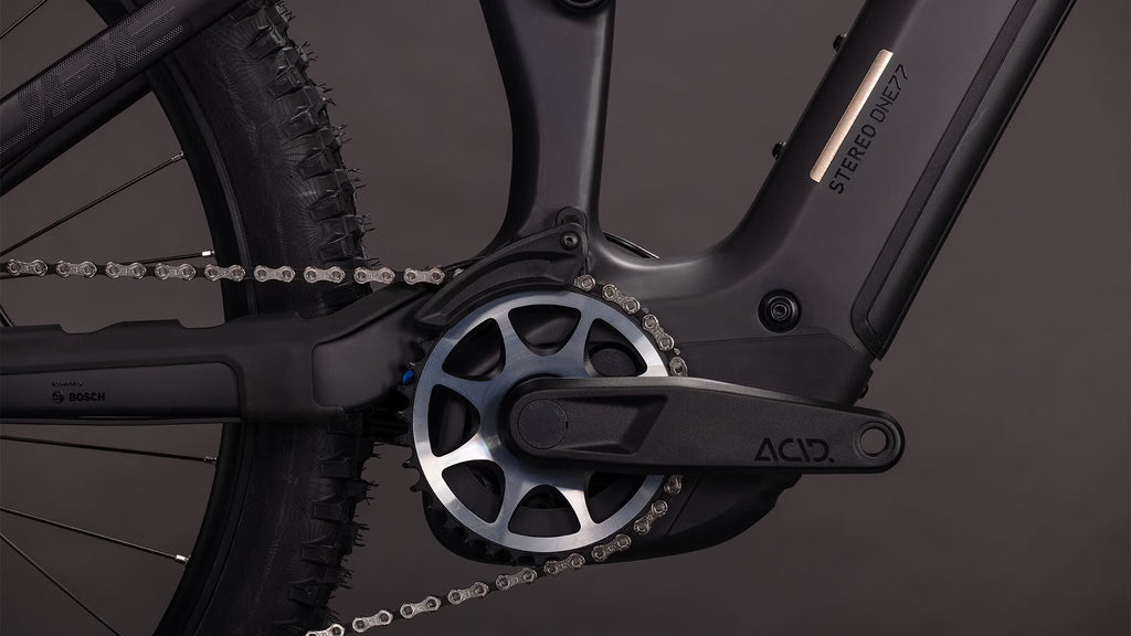 Cube Stereo Hybrid One77 HPC SLX 800 – VTT Électrique Carbone Bosch 800Wh 120 Nm 29"/27.5" – Noir Blackline 2026
