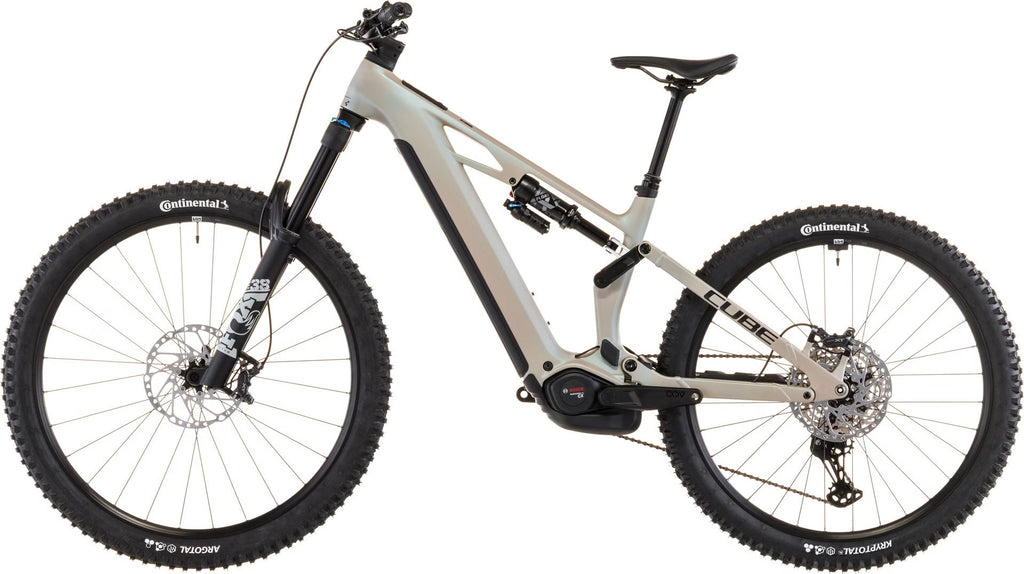 VTT Électrique Tout-Suspendu Cube Stereo Hybrid One77 HPC SLX 800 – Bosch CX 120Nm, 800Wh, Shimano XT 12V, MX 29/27.5'' Beige Glint Sand 2026