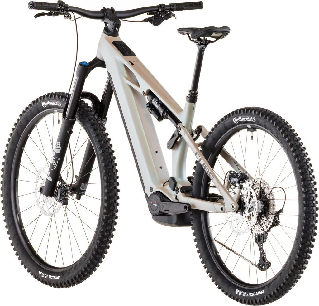 VTT Électrique Tout-Suspendu Cube Stereo Hybrid One77 HPC SLX 800 – Bosch CX 120Nm, 800Wh, Shimano XT 12V, MX 29/27.5'' Beige Glint Sand 2026