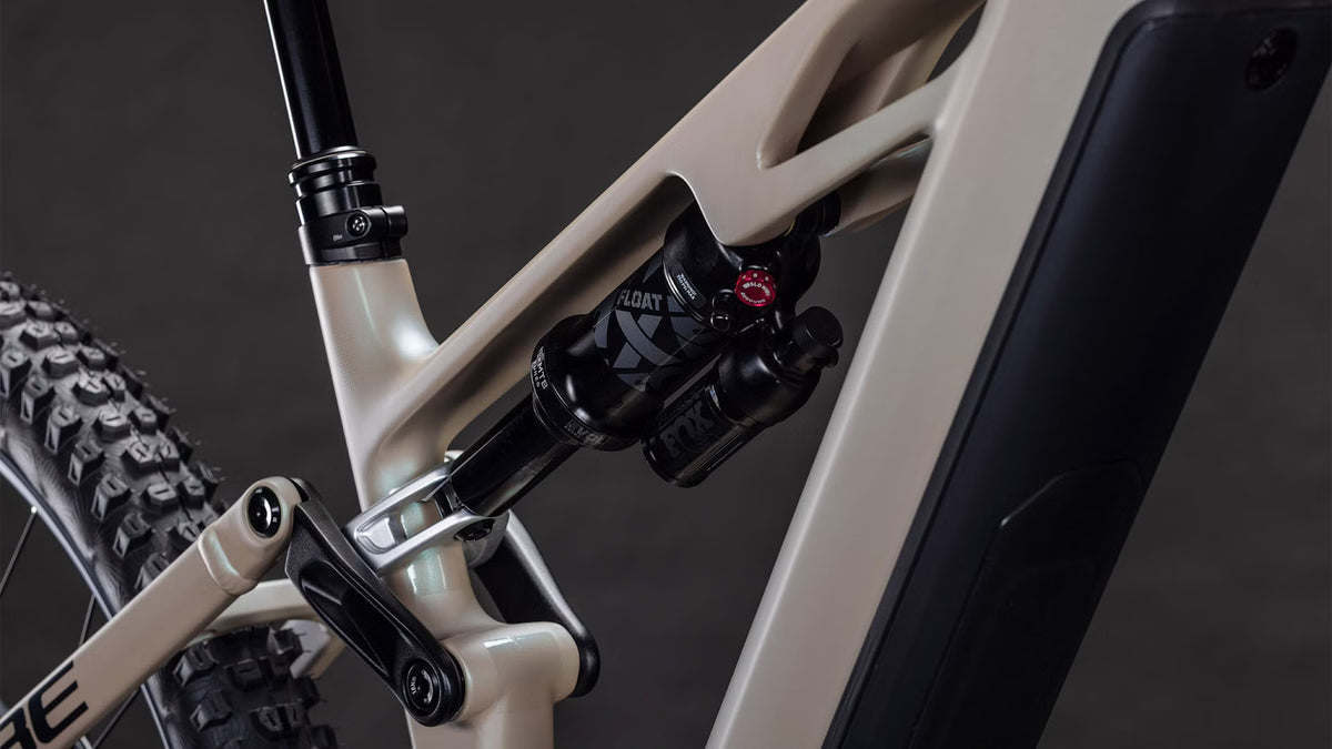 VTT Électrique Tout-Suspendu Cube Stereo Hybrid One77 HPC SLX 800 – Bosch CX 120Nm, 800Wh, Shimano XT 12V, MX 29/27.5'' Beige Glint Sand 2026