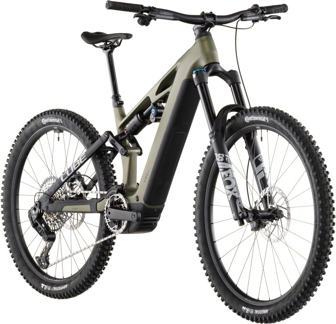 Cube Stereo Hybrid One77 HPC TM 800 – VTT Électrique Carbone Bosch 800Wh 120 Nm SRAM GX Eagle AXS Mullet 29"/27.5" – Vert Reed Matrix 2026