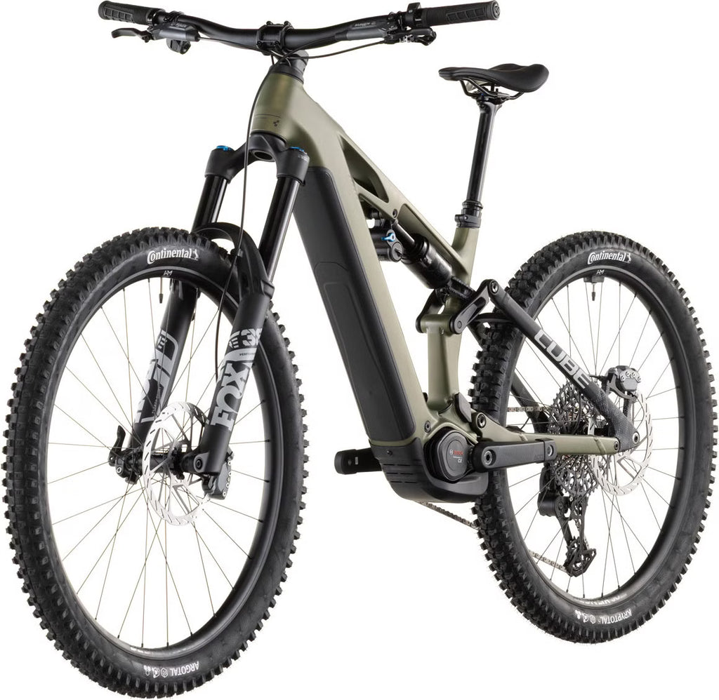 Cube Stereo Hybrid One77 HPC TM 800 – VTT Électrique Carbone Bosch 800Wh 120 Nm SRAM GX Eagle AXS Mullet 29"/27.5" – Vert Reed Matrix 2026