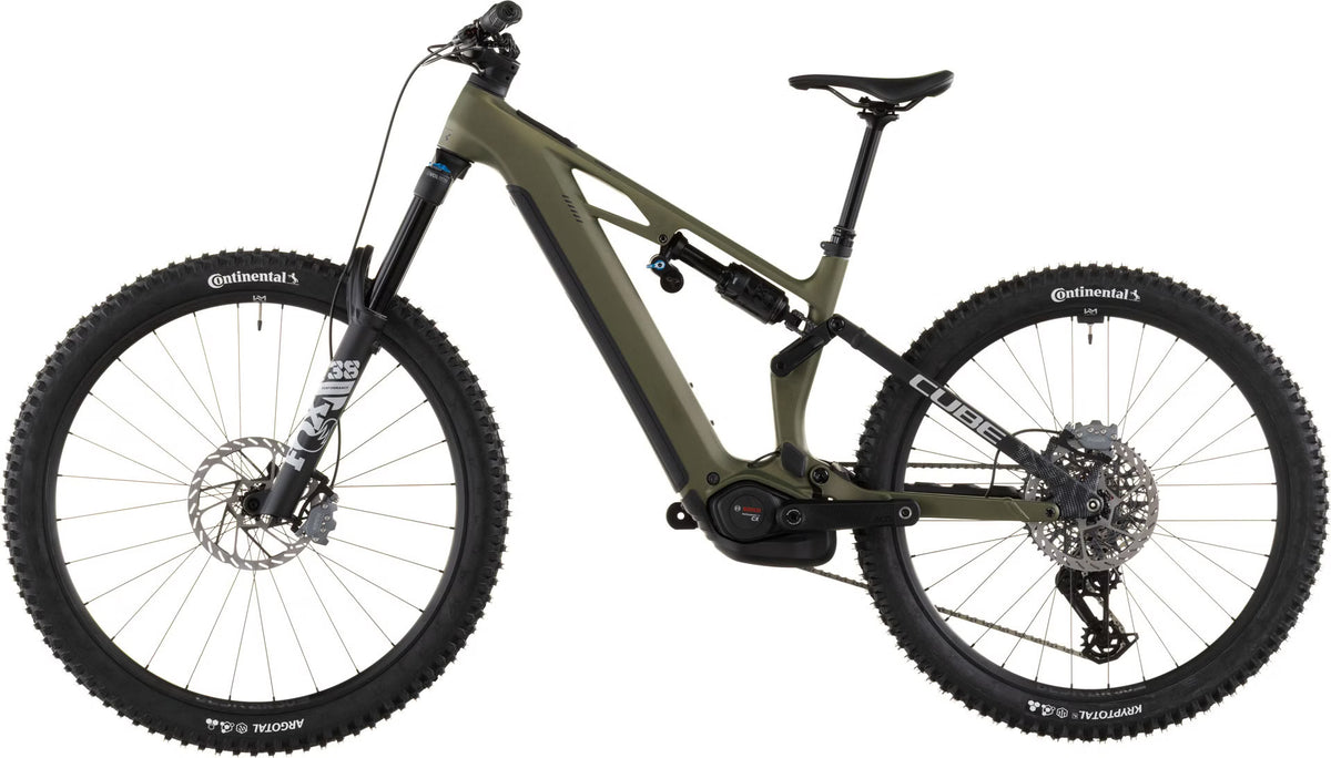 Cube Stereo Hybrid One77 HPC TM 800 – VTT Électrique Carbone Bosch 800Wh 120 Nm SRAM GX Eagle AXS Mullet 29"/27.5" – Vert Reed Matrix 2026