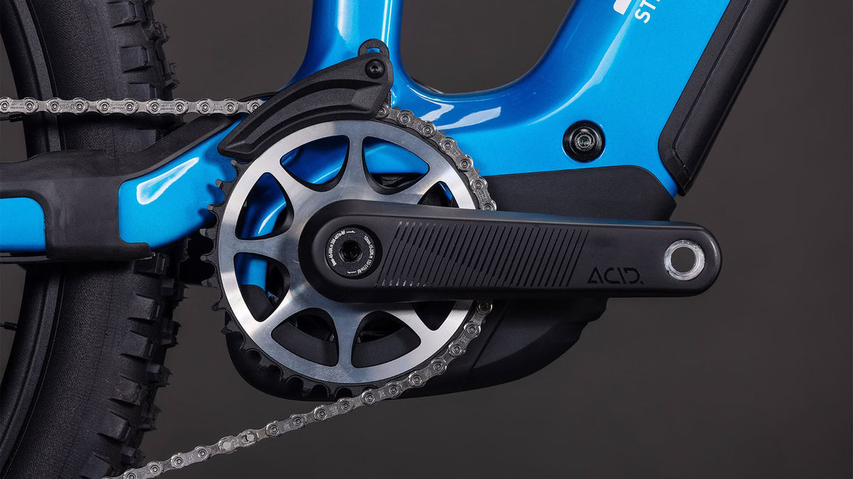 Cube Stereo Hybrid One77 HPC AT 800 – VTT Électrique Carbone Bosch 800Wh 120 Nm Shimano XT Di2 Mullet 29"/27.5" – Bleu Actionteam 2026