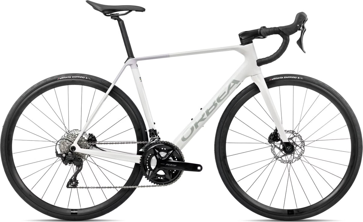 Vélo de Route Orbea Orca M30 Shimano 105 12V 700 mm Blanc Iris Violet Lilac 2026