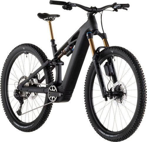 Cube Stereo Hybrid One44 HPC AT 800 – VTT Électrique Carbone Bosch 800Wh 120 Nm Shimano XT Di2 29" – Gris Carbon Noir 2026