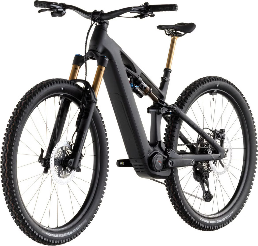 Cube Stereo Hybrid One44 HPC AT 800 – VTT Électrique Carbone Bosch 800Wh 120 Nm Shimano XT Di2 29" – Gris Carbon Noir 2026