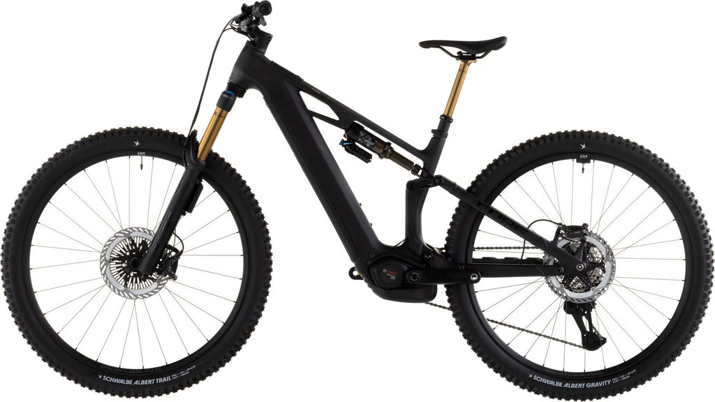 Cube Stereo Hybrid One44 HPC AT 800 – VTT Électrique Carbone Bosch 800Wh 120 Nm Shimano XT Di2 29" – Gris Carbon Noir 2026