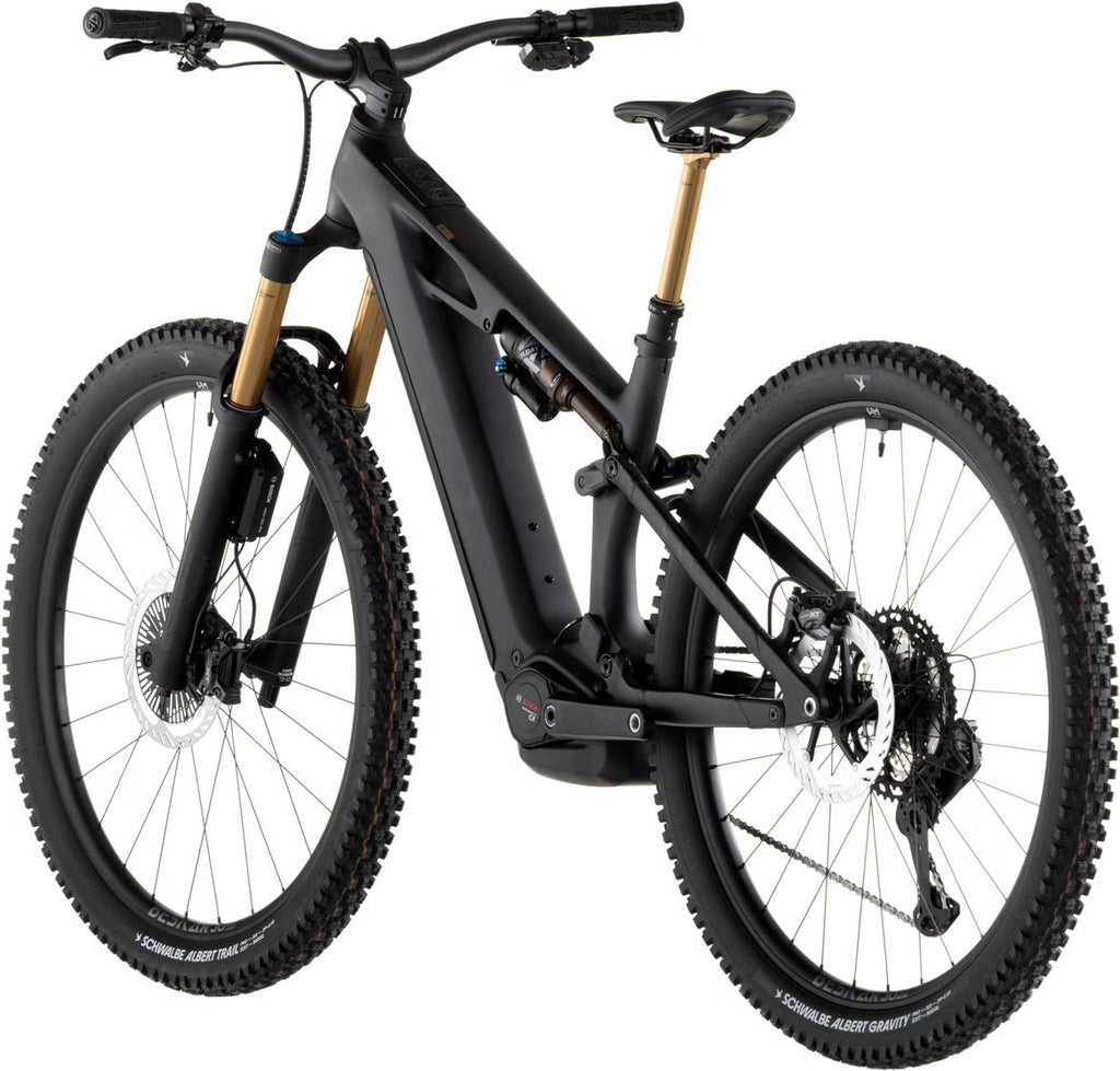 Cube Stereo Hybrid One44 HPC AT 800 – VTT Électrique Carbone Bosch 800Wh 120 Nm Shimano XT Di2 29" – Gris Carbon Noir 2026