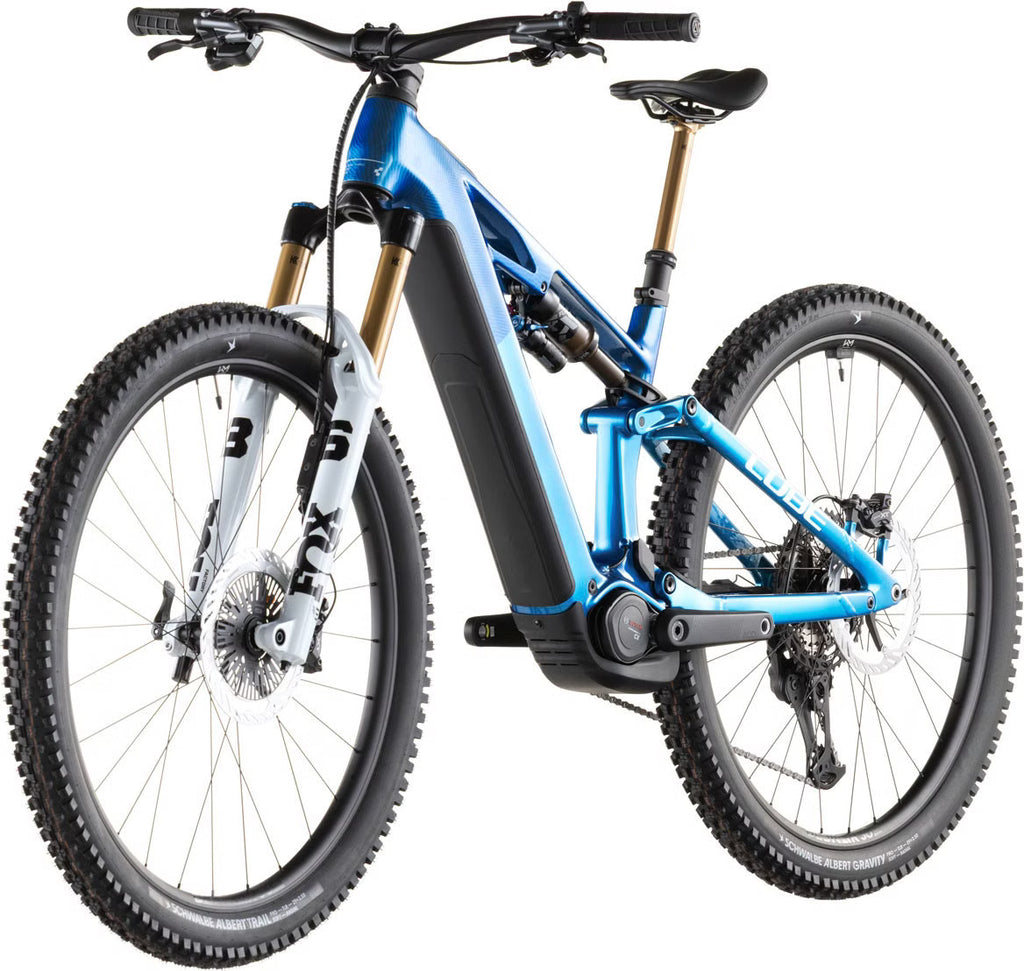 Cube Stereo Hybrid One44 HPC AT 800 – VTT Électrique Carbone Bosch 800Wh 120 Nm 29" – Bleu Actionteam 2026
