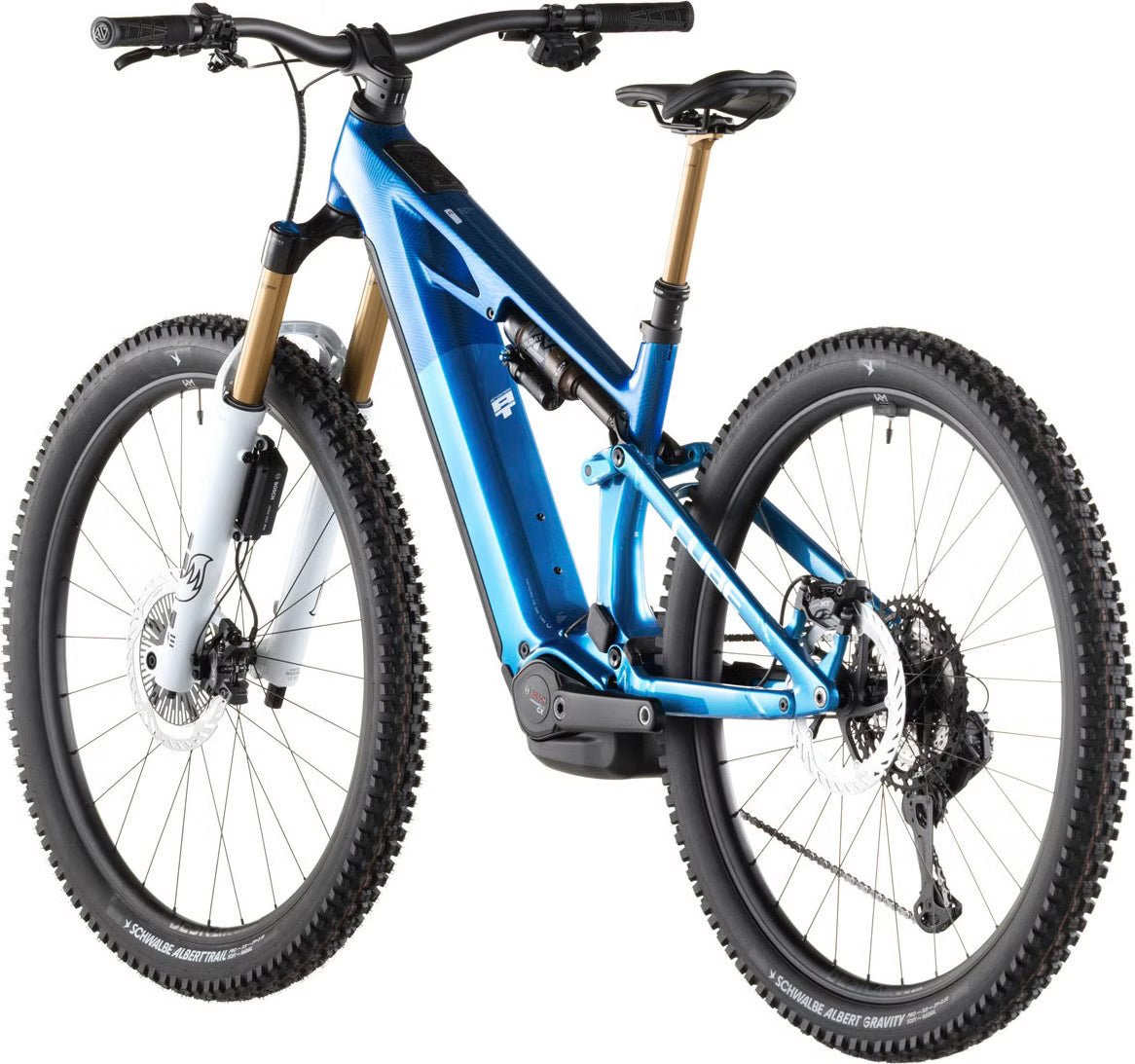 Cube Stereo Hybrid One44 HPC AT 800 – VTT Électrique Carbone Bosch 800Wh 120 Nm 29" – Bleu Actionteam 2026