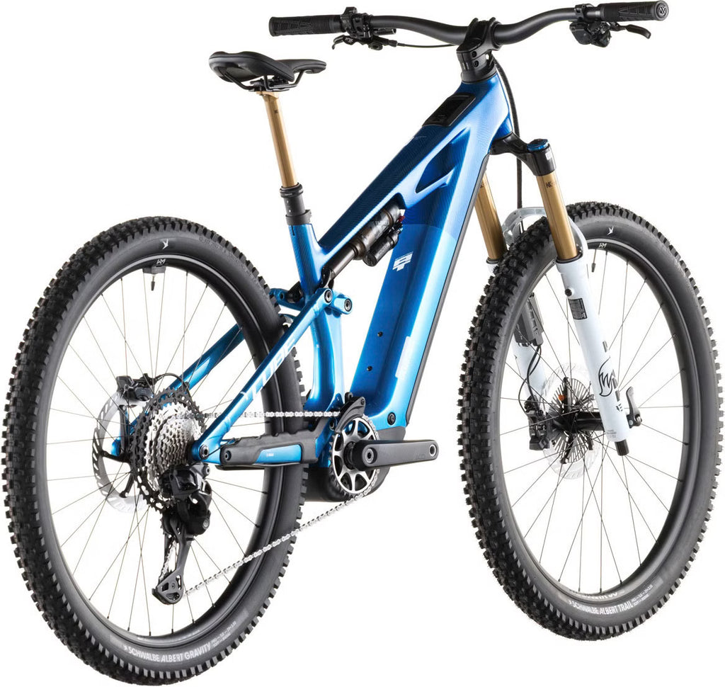 Cube Stereo Hybrid One44 HPC AT 800 – VTT Électrique Carbone Bosch 800Wh 120 Nm 29" – Bleu Actionteam 2026