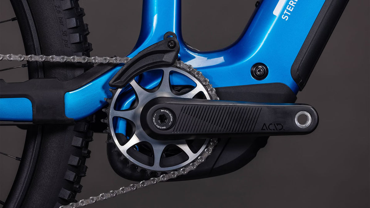 Cube Stereo Hybrid One44 HPC AT 800 – VTT Électrique Carbone Bosch 800Wh 120 Nm 29" – Bleu Actionteam 2026