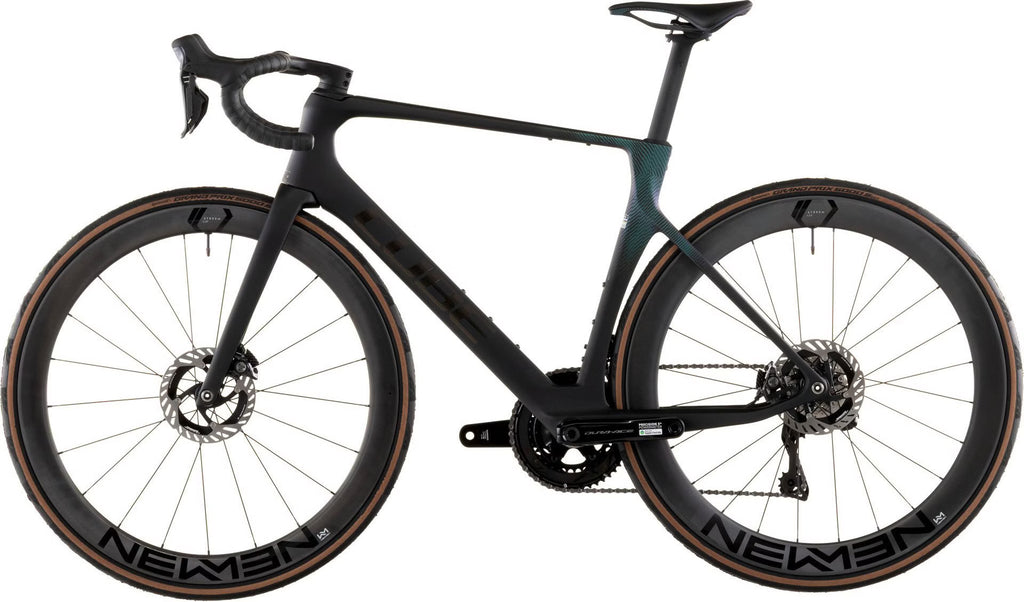 Vélo de Route Cube Agree C:62 SLT Shimano Dura-Ace Di2 12V 700 mm Noir Vert Irisé 2026