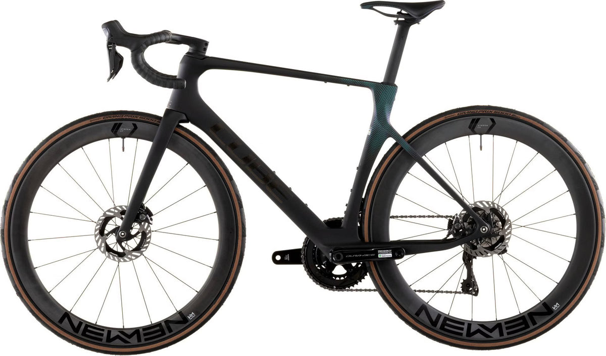 Vélo de Route Cube Agree C:62 SLT Shimano Dura-Ace Di2 12V 700 mm Noir Vert Irisé 2026