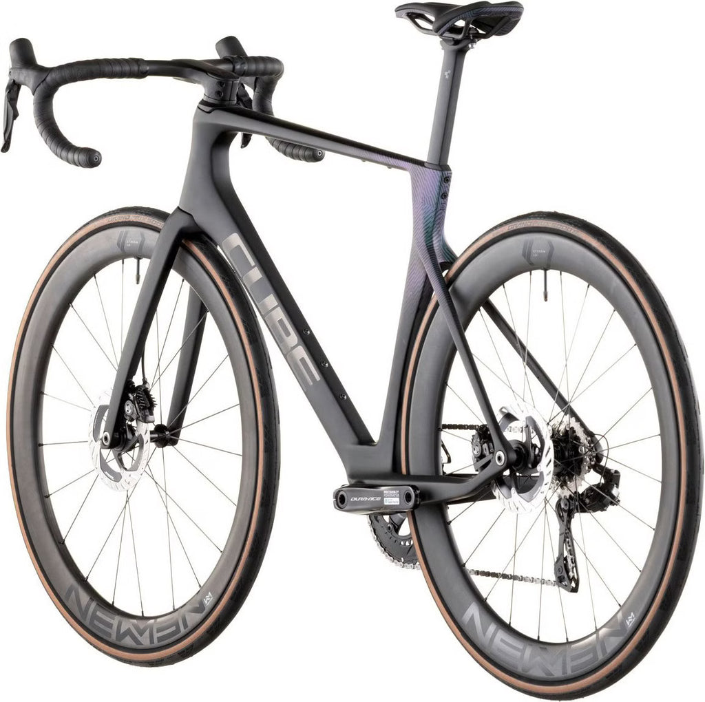 Vélo de Route Cube Agree C:62 SLT Shimano Dura-Ace Di2 12V 700 mm Noir Vert Irisé 2026