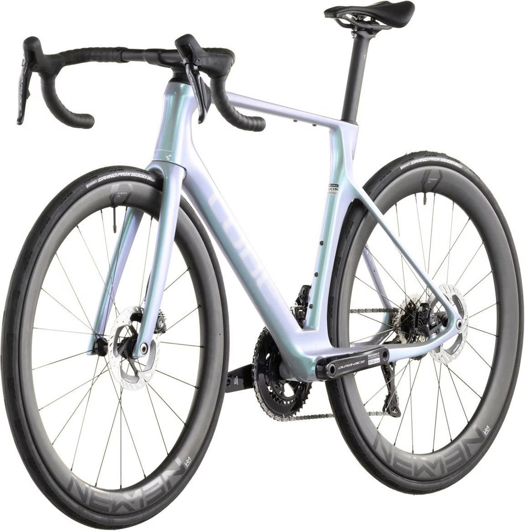Vélo de Route Cube Agree C:62 SLT Shimano Dura-Ace Di2 12V 700 mm Vert Bleu Fusion 2026