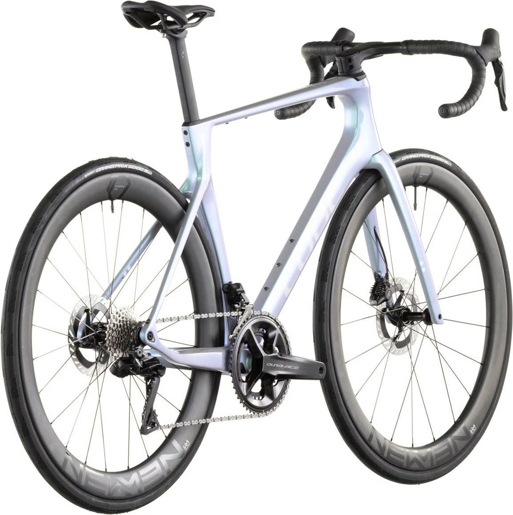 Vélo de Route Cube Agree C:62 SLT Shimano Dura-Ace Di2 12V 700 mm Vert Bleu Fusion 2026