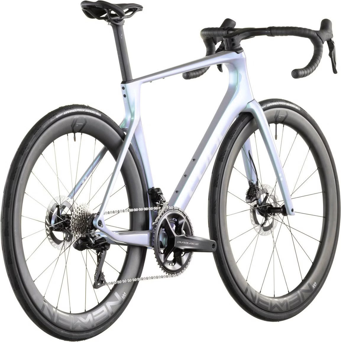 Vélo de Route Cube Agree C:62 SLT Shimano Dura-Ace Di2 12V 700 mm Vert Bleu Fusion 2026