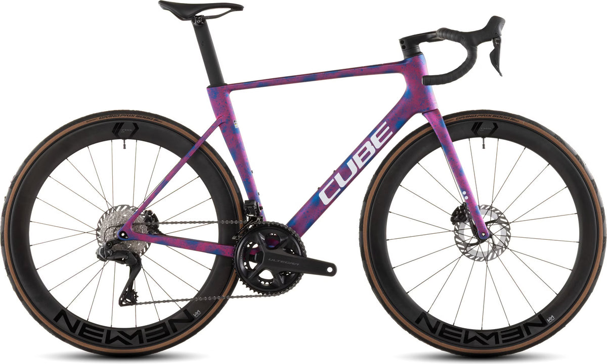 Vélo de Route Cube Litening Air C:68X Race Shimano Ultegra Di2 12V 700 mm Rose Dazzle Bleu 2026