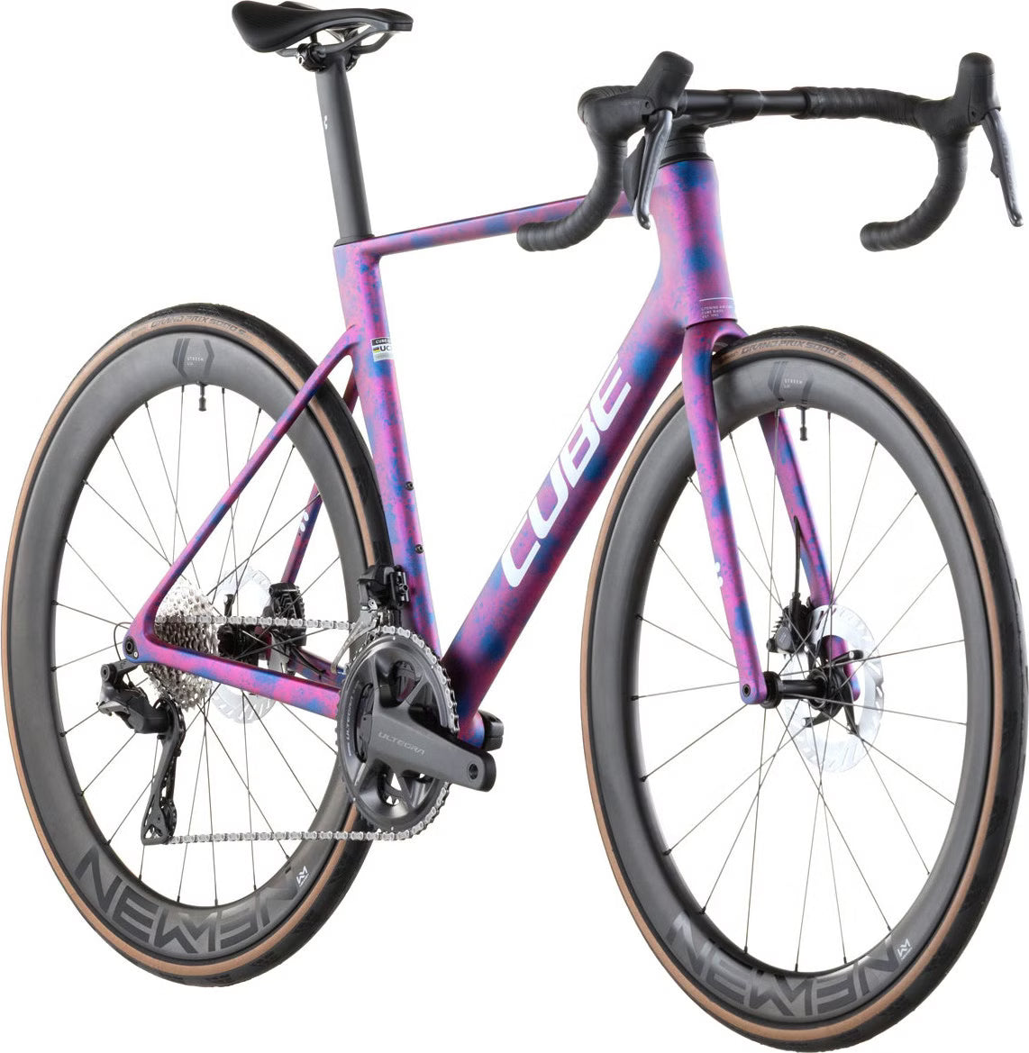 Vélo de Route Cube Litening Air C:68X Race Shimano Ultegra Di2 12V 700 mm Rose Dazzle Bleu 2026