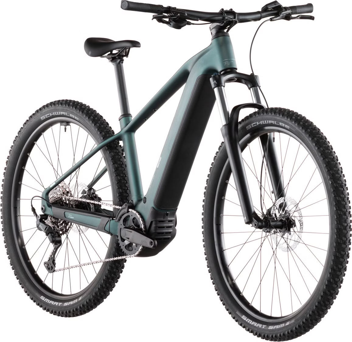 Cube Reaction Hybrid One 600 29'' VTT Électrique Semi-Rigide Shimano 10V Bosch 120 Nm 600 Wh Vert Royal 2026
