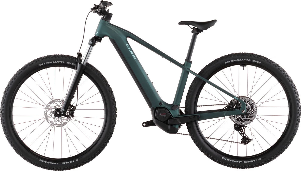 Cube Reaction Hybrid One 600 29'' VTT Électrique Semi-Rigide Shimano 10V Bosch 120 Nm 600 Wh Vert Royal 2026