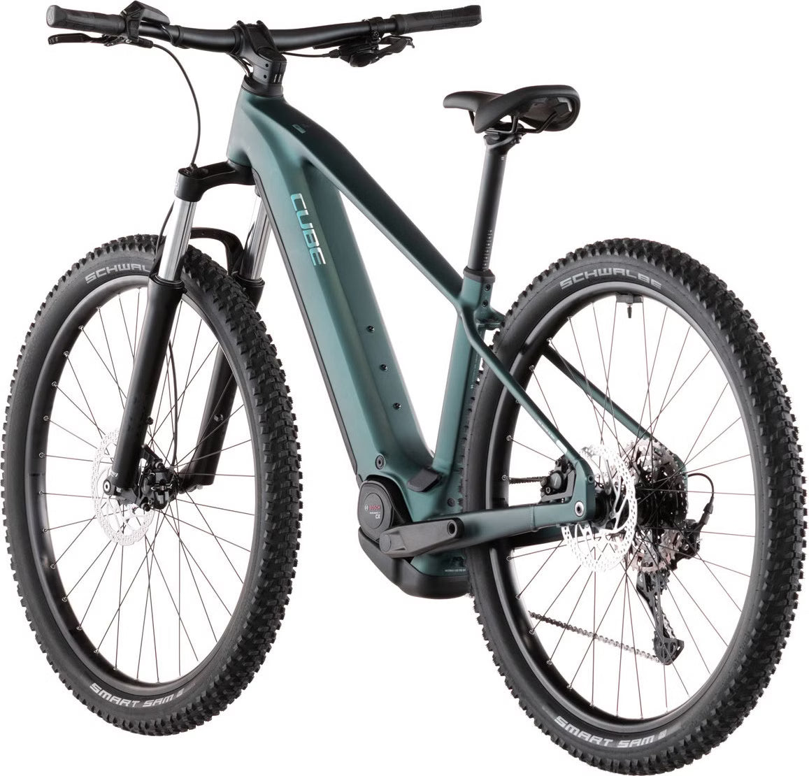 Cube Reaction Hybrid One 600 29'' VTT Électrique Semi-Rigide Shimano 10V Bosch 120 Nm 600 Wh Vert Royal 2026