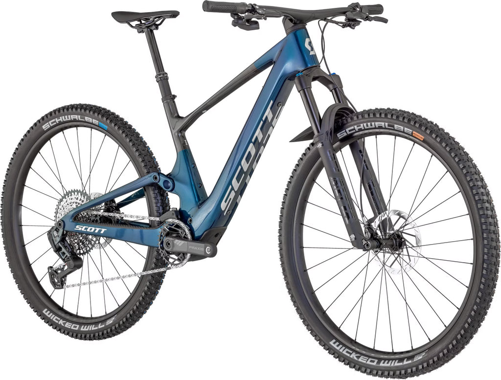 Scott Lumen eRide 900 29'' VTT Électrique Tout-Suspendu SRAM 12V TQ 50 Nm 360 Wh Bleu/Noir